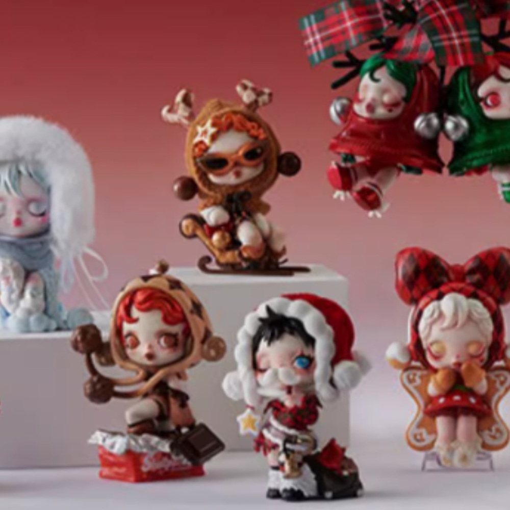 Skullpanda Tell Me What You Want Series “Sweetest Rebel” Christmas Figure - Picture 4 of 13